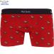  новый старый товар Paul Smith боксеры Paul Smith мужской бренд "Zebra" Rollei zLOWRISE BOXER красный 241024 бесплатная доставка 