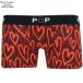 новый старый товар Paul Smith боксеры Paul Smith мужской бренд POP " Heart " принт Rollei zLOWRISE BOXER красный 3005BE бесплатная доставка 