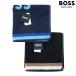  новый старый товар BOSS носовой платок 2 шт. комплект Hugo Boss мужской бренд подарок подарок BIG LOGO полотенце чёрный × темно-синий 1903BE бесплатная доставка 