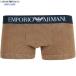 коробка нет Emporio Armani боксеры EMPORIO ARMANI мужской бренд CLASSIC PATTERN MIX хлопок стрейч оранжевый 260924 бесплатная доставка 