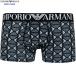  коробка нет Emporio Armani боксеры EMPORIO ARMANI мужской бренд ALL OVER PRINTED микроволокно чёрный 0307BE бесплатная доставка 
