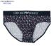  коробка нет Emporio Armani Brief брюки EMPORIO ARMANI мужской бренд принт хлопок стрейч темно-синий 1206BE бесплатная доставка 
