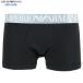  коробка нет Emporio Armani боксеры EMPORIO ARMANI мужской бренд талия Logo soft mo Dahl чёрный 1007BE бесплатная доставка 