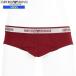  box none EMPORIO ARMANI Emporio Armani waist Logo cotton stretch Brief pants red 23/3/2 090323 free shipping 