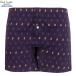  новый старый товар Paul Smith трусы брюки Paul Smith мужской бренд "Multi stripe rabbit" принт вязаный KNITTED TRUNKS фиолетовый 2205BE бесплатная доставка 