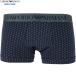  коробка нет Emporio Armani боксеры EMPORIO ARMANI мужской бренд CLASSIC PATTERN MIX хлопок стрейч темно-синий 2301BF бесплатная доставка 