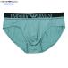  коробка нет Emporio Armani Brief брюки EMPORIO ARMANI мужской бренд талия Logo микроволокно стрейч синий зеленый 1206BE бесплатная доставка 