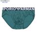  коробка нет Emporio Armani Brief брюки EMPORIO ARMANI мужской бренд ALL OVER VERTICAL LOGO хлопок стрейч зеленый 1206BE бесплатная доставка 