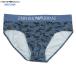  коробка нет Emporio Armani Brief брюки EMPORIO ARMANI мужской бренд камуфляж -ju хлопок стрейч синий 1206BE бесплатная доставка 