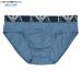  коробка нет Emporio Armani Brief брюки EMPORIO ARMANI мужской бренд талия Logo хлопок стрейч синий серый 1906BE бесплатная доставка 