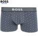  коробка нет BOSS боксеры Hugo Boss мужской бренд "B" Logo хлопок стрейч серый 0703BE бесплатная доставка 