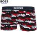  коробка нет BOSS боксеры Hugo Boss мужской бренд камуфляж -ju хлопок стрейч красный 1203BE бесплатная доставка 