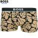  коробка нет BOSS боксеры Hugo Boss мужской бренд botanikaru принт хлопок стрейч бежевый 1203BE бесплатная доставка 