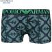  коробка нет Emporio Armani боксеры EMPORIO ARMANI мужской бренд ALL OVER PRINTED микроволокно темно-синий 0307BE бесплатная доставка 