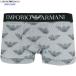  коробка нет Emporio Armani боксеры EMPORIO ARMANI мужской бренд ALL OVER EAGLE хлопок стрейч серый 1807BE бесплатная доставка 