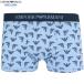  коробка нет Emporio Armani боксеры EMPORIO ARMANI мужской бренд Eagle Logo хлопок синий 0808BE бесплатная доставка 