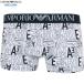  коробка нет Emporio Armani боксеры EMPORIO ARMANI мужской бренд ALL OVER BOLD LOGO хлопок стрейч белый 0808BE бесплатная доставка 