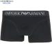  коробка нет Emporio Armani боксеры EMPORIO ARMANI мужской бренд STRETCH PIQUET хлопок стрейч pike чёрный 2108BE бесплатная доставка 