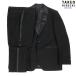  Takeo Kikuchi смокинг TAKEO KIKUCHI 43%OFF бренд сделано в Японии смокинг Cross однобортный костюм [ мужской костюм свадьба ] чёрный 0105BF бесплатная доставка 