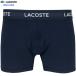  наружная коробка повреждение иметь Lacoste боксеры LACOSTE мужской нижнее белье бренд модный MOTION микроволокно стрейч темно-синий 040724 бесплатная доставка 
