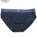  коробка нет Emporio Armani Brief брюки EMPORIO ARMANI мужской нижнее белье бренд модный талия Logo хлопок стрейч темно-синий 190724