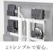 WALL �I�v�V���� �w�ʎ��[ �e���r�X�^���h �}���`�f�o�C�X�z���_�[ (���b�N4�_+��t����) HDD ���f�� �R�[�h �^�b�v �N���[�i�[ EQUALS �֘A�摜5
