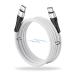 FGY �[�d�P�[�u�� ���C�������[�P�[�u�� USB-C Type-C �}���[�d PD60W �^�C�vC �i�C�����O�҂� ���C�z�� 1m