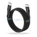 FGY �[�d�P�[�u�� ���C�������[�P�[�u�� USB-C Type-C �}���[�d PD60W �^�C�vC �i�C�����O�҂� ���C�z�� 1.5m