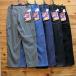  painter's pants Wrangler Wrangler черный голубой XS S Denim широкий свободно распорка маленький размер всесезонный мужской 