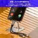 2in1 Type-C to 3.5mm �^�C�vC �C���z���ϊ��P�[�u�� PD �}���[�d �^�C�vC �C���z���ϊ��A�_�v�^  Hi-Fi���� DAC���� �ʘb �}�C�N ���ʒ��� �֘A�摜3