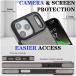iPhone18Pro �P�[�X �����^ ���̓}�O�l�b�g 2in1 �J�[�h���[ Magsafe�Ή� iPhone Duo iPhone17 17e 16e 17Pro Max �J�o�[ ���U�[ �X�}�z�X�^���h 5�F �֘A�摜5