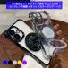 360 раз вращение смартфон кольцо подставка функция Magsafe соответствует прозрачный чехол iPhone17 17Air iPhone16 16e 16Pro iPhone15 15Pro Galaxy S24 S25 кейс iPhone покрытие 