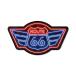 STICKER PACK ( стикер упаковка ) route 66 neon автограф стикер ....- машина прикленить жесткий чехол твердый box место хранения box дорожная сумка 