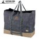 CAPTAIN STAG ( Captain Stag ) кемпинг наружный большой сумка 75L старение серый × язык сумка большая вместимость большой сумка сумка кемпинг уличный отдых 