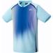  футболка теннис одежда бадминтон одежда Uni игра рубашка ( Fit стиль ) aqua blue (YNX)