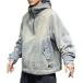  мужской Parker половина Zip капот . боа внешний Denim джинсовый жакет G Jean флис пальто блузон осень-зима надеты теплый retro 