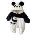  детская одежда .... Panda детский комбинезон с капюшоном передний открыть комбинезон новорожденный младенец надеты . изменение удобный зимний костюм кнопка ...... зима 