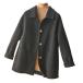  двусторонний шерсть 100 Пальто Честерфилд шерстяное пальто средний длина карман складывать воротник женский внешний осень-зима надеты надеты .. деловой жакет 