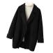  шерстяное пальто деловой жакет женский формальный офис осень-зима одежда длинный жакет красивый надеты .. свободно одноцветный . примерно простой 