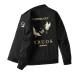  вышивка Japanese sovenir jacket жакет мужской тонкий Fit журавль рисунок retro casual джемпер блузон внешний тонкий защищающий от холода . способ tops 