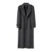  длинное пальто мужской шерсть S~9XL Пальто Честерфилд длинный жакет ремень имеется большой размер la автомобиль пальто бизнес внешний 