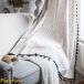  Северная Европа способ занавески половина затемнение натуральный linen лен ta со стартером бахрома кухня living .. балкон Asian bohemi Anne ...