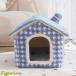  кошка house кошка для bed купол type треугольник крыша нежный теплый bed коврик домашнее животное house домашнее животное bed собачья конура удобный мягкий ... подогрев 