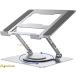  подставка для ноутбук aluminium сплав 360° вращение pc подставка высококачественный * угол настройка возможность складной подставка для персонального компьютера предотвращение скольжения .. меры легкий 