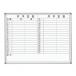  лошадь печать AX серии настенный месяц расписание одноцветный сигнал low белая доска W1210×H920 AX34YN