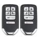 X AUTOHAUX 2pcs 313.8MHz KR5V1X Replacement Smart Proximity Keyless Entry Remote Key Fob for Honda Odyssey EXL 2014-2017 (no Driver memory) 47 Chip 6