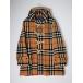 BURBERRY Burberry ×GOSHA RUBCHINSKIYgo- автомобиль Rav подбородок лыжи noba проверка шерсть полупальто "даффл коут" [MCTA80242]