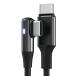 Ezo L USBC to USBC ֥ 90cm LED饤դ 5A/20V/100W PD® ή L USB-C֥ ݸ