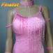  ball-room dancing used Latin dress pink LTHPK003