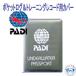 PADI 60004J карман rog& тренировка запись для покрытие карман rog. карта . можно хранить дайвинг для rog обложка для книги 